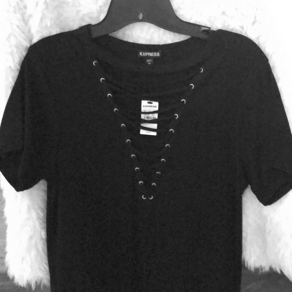 Express Strappy V-Neck